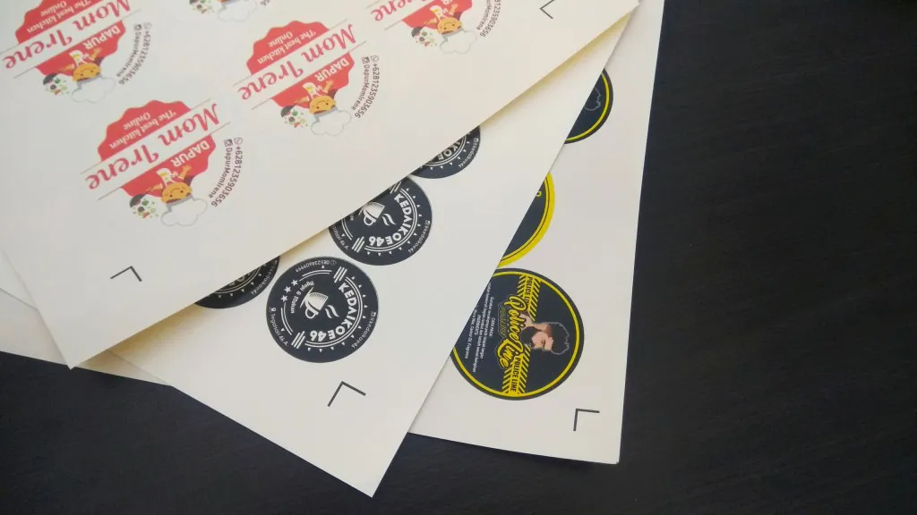 Cutting Stiker Label di Rajawali Digital Printing yang Berkualitas