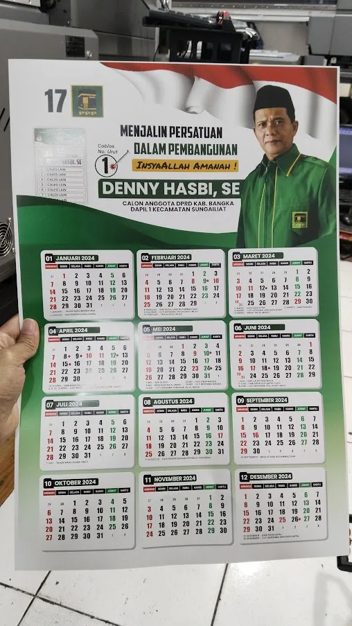 Kalender Meja