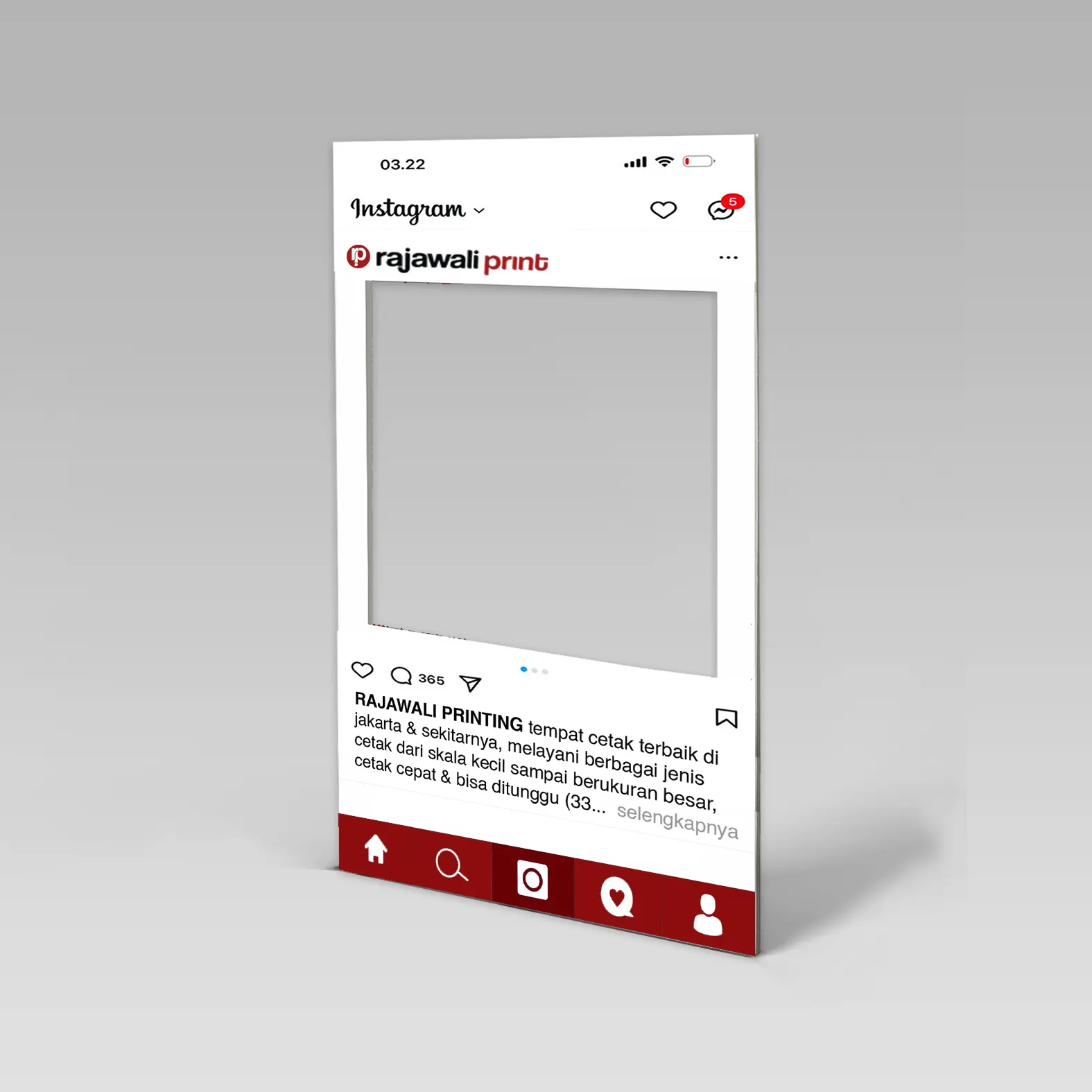 Photobooth Frame Polyfoam