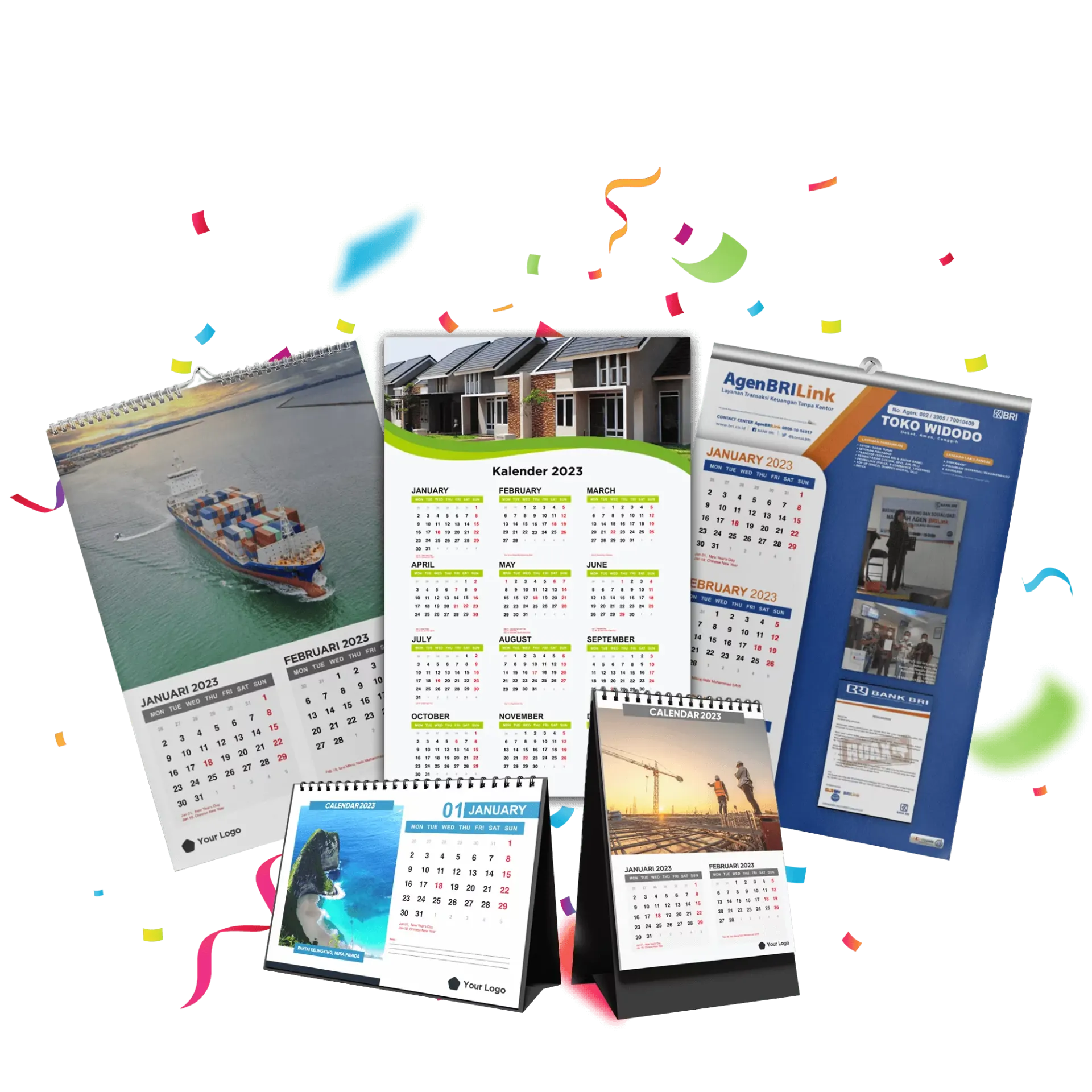 Cetak Kalender Custom 2026